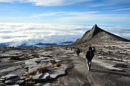 Südspitze des Mount Kinabalu