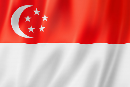 Flagge von Singapur